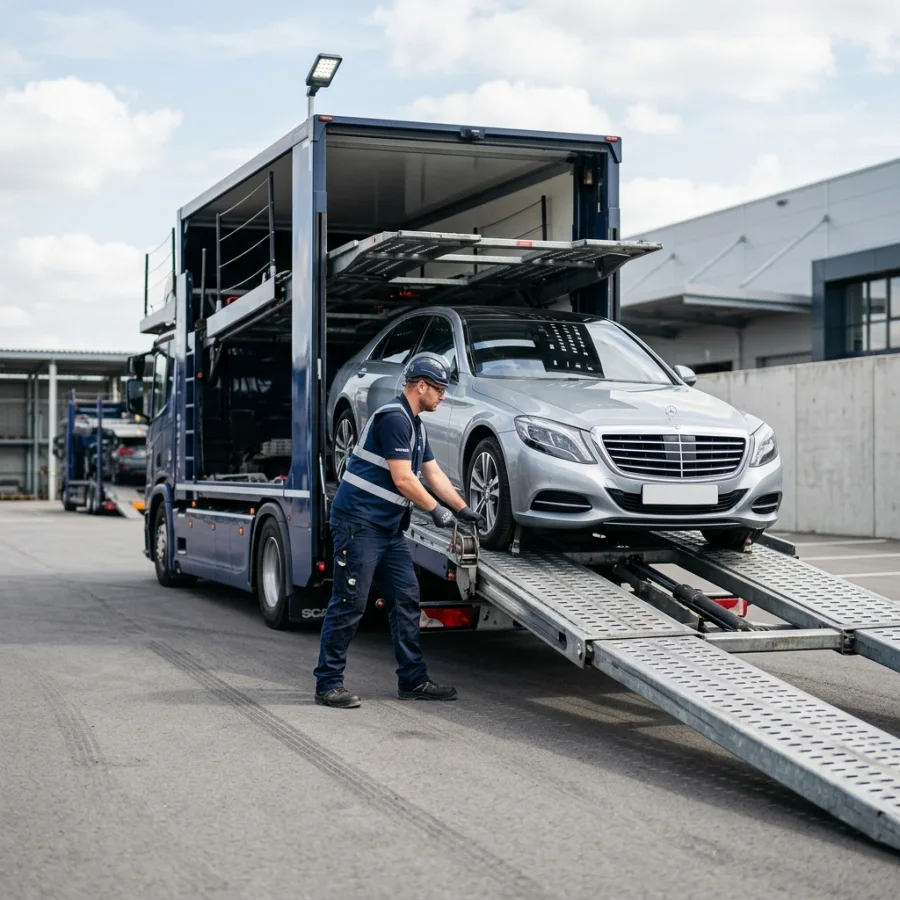 Particulier autotransport door heel Nederland — auto ophalen en afleveren