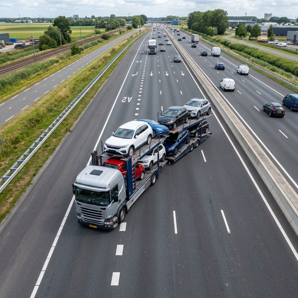 Bedrijfswagenpark transport